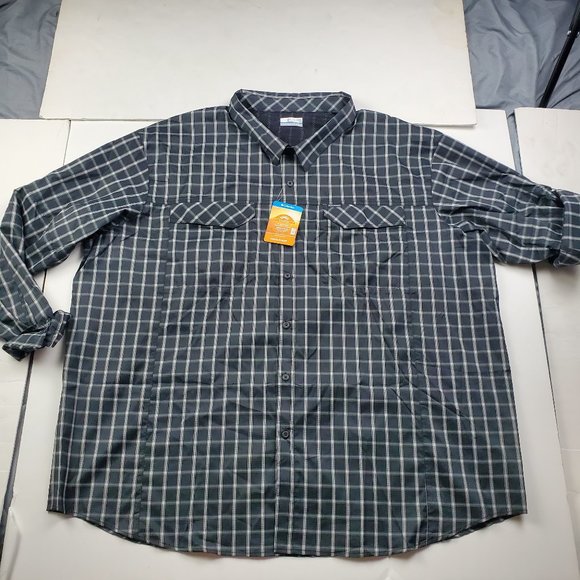 Columbia Other - Columbia Silver Ridge Lite Plaid 4XL Vented